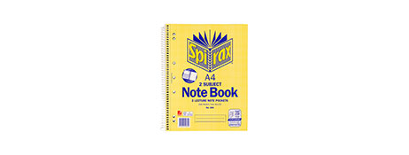 SPIRAX 605 2 SUBJECT A4 NOTEBOOK WITH STUDY APP SYNC