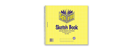 SPIRAX 64 PAGE PLAIN SPIRAL PROJECT BOOK FOR STUDENTS