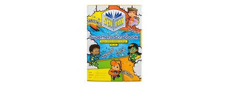 SPIRAX 64 PAGE ASSORTED SUPERHERO EXERCISE BOOKS FOR STUDENTS