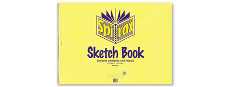 SPIRAX A2 40 PAGE CARTRIDGE PAPER PAD - PERFORATED