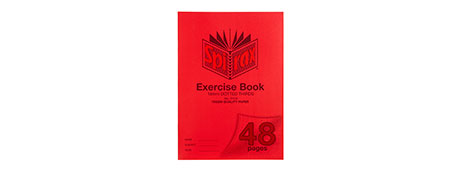 SPIRAX A4 48 PAGE EXERCISE BOOK - 18MM RULED