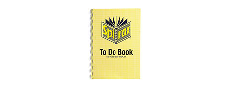 SPIRAX PROFESSIONAL A4 TEMPLATE NOTEBOOKS FOR ORGANISATION