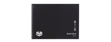SPIRAX 32 PAGE BLANK SKETCH BOOK | ACID FREE PAPER