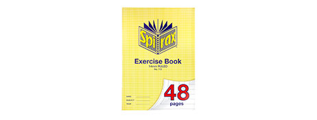 SPIRAX EXERCISE BOOKS FOR STUDENTS | QUALITY SCHOOL STATIONERY