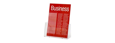 ESSELTE DURABLE A5 PORTRAIT BROCHURE HOLDER - FREE STANDING DISPLAY