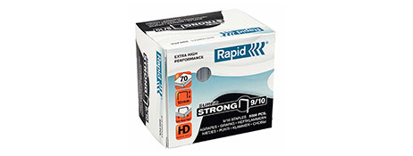 UNKNOWN MANUFACTURER HEAVY DUTY 10MM STAPLES FOR 70 SHEETS - BOX OF 5000