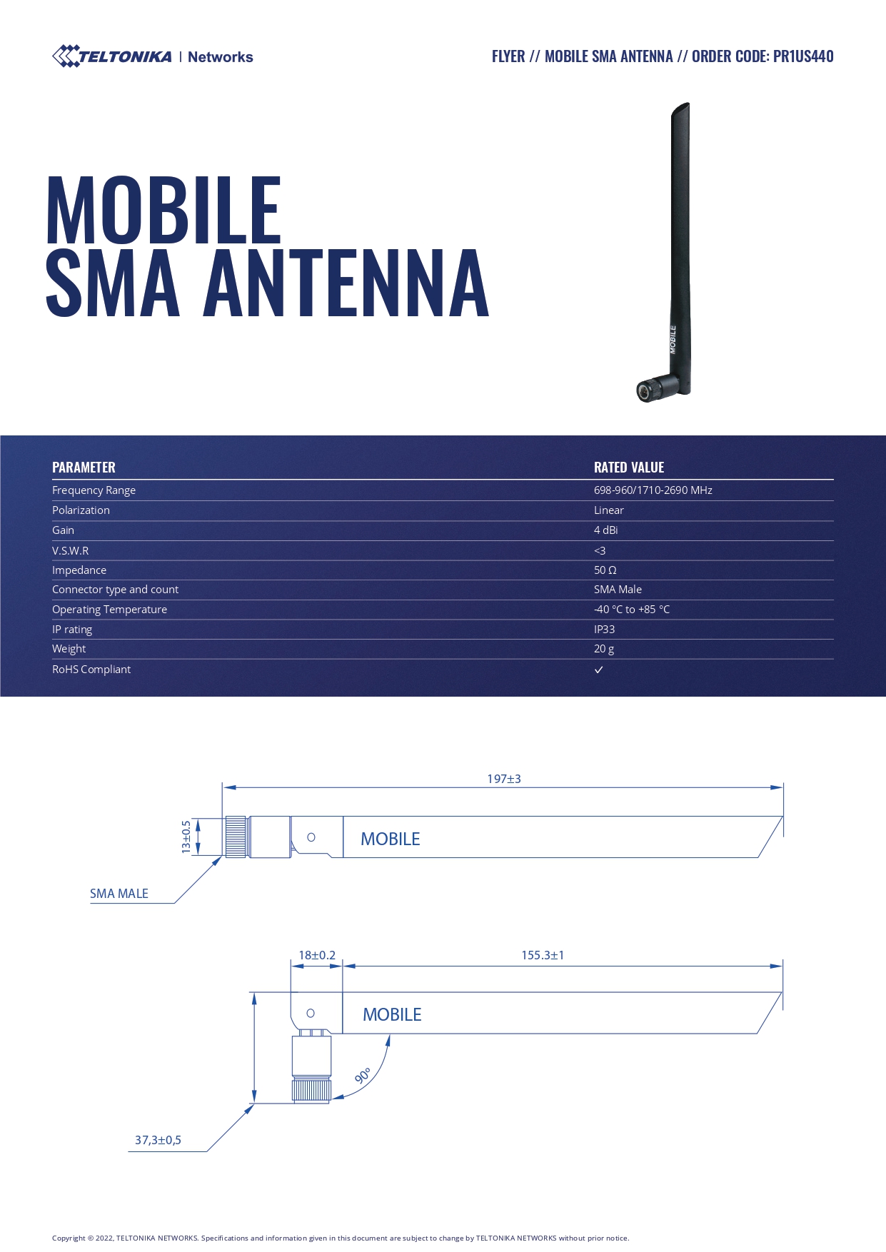 TELTONIKA INDUSTRIAL 4G/LTE ROUTER FOR RELIABLE CONNECTIVITY