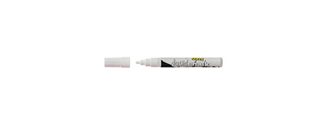 TEXTA LIQUID CHALK WHITE MARKER - WET WIPE FOR ALL BLACKBOARDS