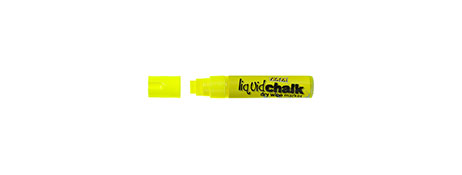 TEXTA YELLOW LIQUID CHALK MARKER FOR WINDOWS & WHITEBOARDS