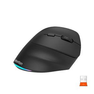 GENERIC/UNSPECIFIED MANUFACTURER ERGONOMIC WIRELESS VERTICAL MOUSE WITH RGB & SILENT CLICK