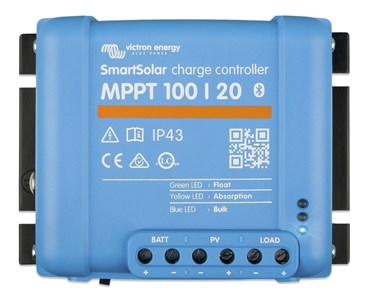 VICTRON ENERGY VICTRON MPPT SOLAR CHARGE CONTROLLER 100/20 - RELIABLE POWER MANAGEMENT