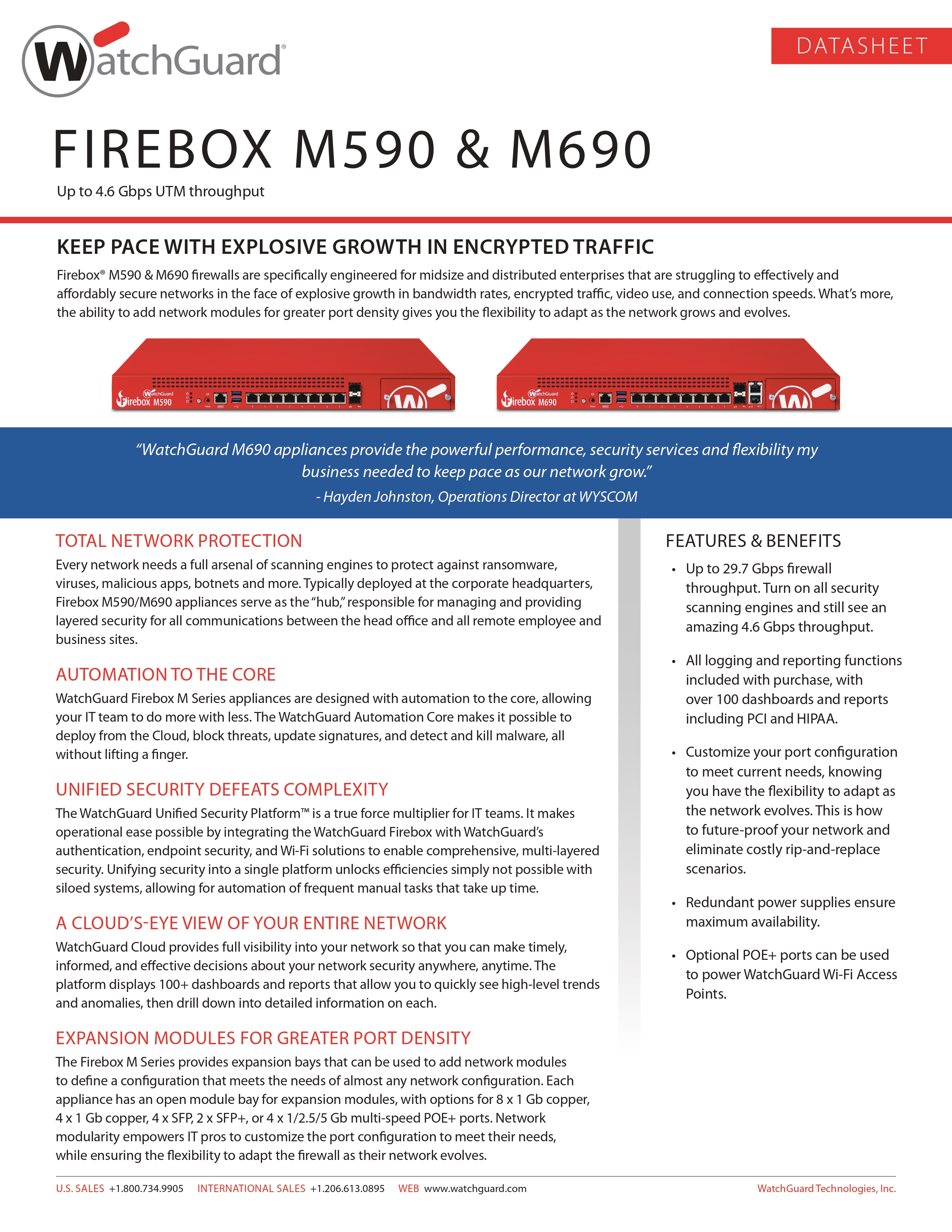 WATCHGUARD 6900071 NETWORK SECURITY APPLIANCE FOR GERALDTON