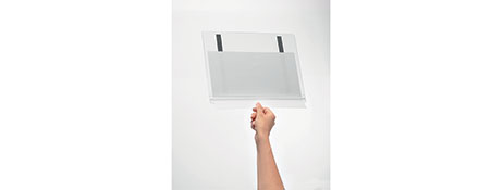 UNKNOWN MANUFACTURER DURABLE WATER-RESISTANT POCKETS FOR OUTDOOR DISPLAYS