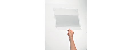 UNKNOWN MANUFACTURER DURABLE WATER-RESISTANT POCKETS FOR OUTDOOR NOTICES