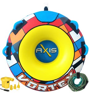 UNKNOWN MANUFACTURER INFLATABLE WATER TUBE FUN PACK WITH PUMP & TOW ROPE