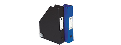 UNSPECIFIED MANUFACTURER DURABLE PVC FILE BOX FOR A4 & FOOLSCAP STORAGE