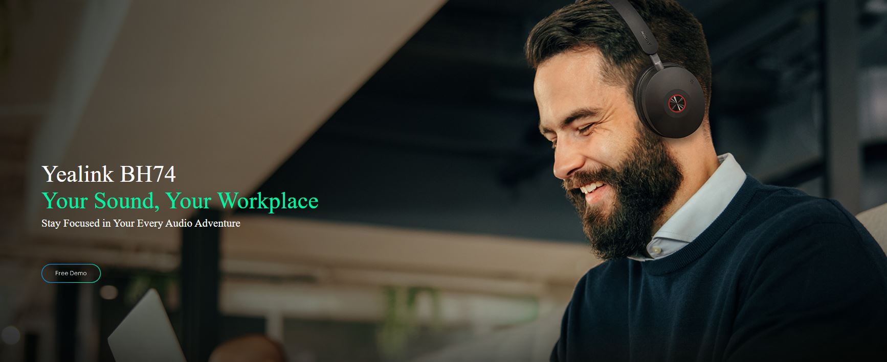 YEALINK CORDLESS DECT HEADSET FOR PROFESSIONAL CLARITY