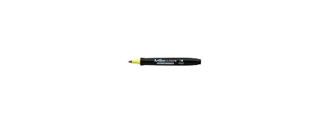 ARTLINE SUPREME GLOW PERMANENT MARKER - YELLOW 1.0MM