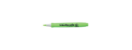 UNSPECIFIED MANUFACTURER VIBRANT YELLOW GREEN BRUSH TIP MARKER FOR CRAFT & DECORATING